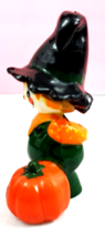 Vintage 1974 Hallmark Scarecrow with Pumpkin Merry Miniature Box17 - £43.77 GBP