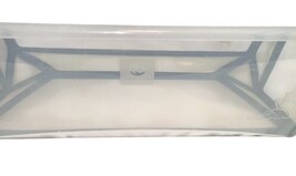 Stokke Flexi Bath Folding Baby Bathtub White Blue w/ Newborn Support No Plug image 7