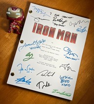 Iron Man Script Signed- Autograph Reprints- 147 Pages- Tony Stark - £19.90 GBP