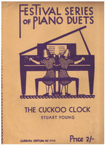 The Cuckoo Clock Sheet Music Stuart Young Festival Series Of Piano Duets - £4.01 GBP