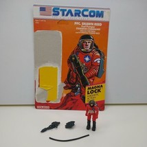 PFC. Shawn Reed W/Card Starcom 1986 Coleco Vintage Action Figure - £31.89 GBP