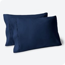 BARE Microfiber Pillow Cases - King Size - Set of 2 - Cooling Pillowcases - £9.06 GBP