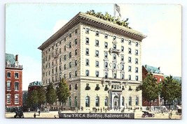 Postcard New YMCA Building Baltimore MD Unposted - $4.75