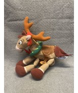 Toy Story 2 Bullseye Beanie Plush 1999 Mattel Reindeer Horse Christmas K... - €10,31 EUR