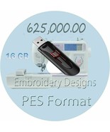 Embroidery Designs 550,000+ PES Format  Embroidery Design Brother CANADA... - $70.38