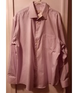New Men’s Pronto Uomo Checkered No Iron Dress Shirt (Sz 2XL) - £17.13 GBP