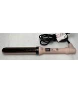 L&#39;ange Hair Curling Wand HT015B Lange Curling Iron 1 Inch Titanium Pink - £14.51 GBP