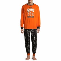 Men&#39;s Matching Family Halloween Pajamas Boo Crew, 2-Piece Set Size 3X 54-56 - £20.16 GBP