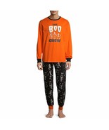 Men&#39;s Matching Family Halloween Pajamas Boo Crew, 2-Piece Set Size 3X 54-56 - $36.10 CAD