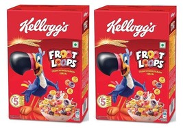 New Kellogg’s Froot Loops | Crunchy Multigrain Breakfast Cereal| Mixed F... - £27.50 GBP