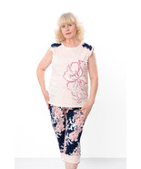 Women’s Loungewear Set (Tank Top + Capri Pants) – Soft Knit &amp; Relaxed Fi... - $54.02 CAD+