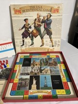 1975 U.S.A. Bicentennial Game Cadaco Board Game. Vtg. Usa Facts Trivia. - $16.39