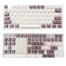 Anymob Keycap Keyboard Grey 142 Mechanical Keys Cute Touch Clicks - $72.90