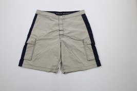 Vintage 90s Polo Spot Ralph Lauren Mens 34 Spell Out Color Block Cargo Shorts - £34.91 GBP