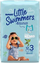 Huggies Little Swimmers Disposable Swim Diapers, Swimpants, Size 3 Small... - £15.17 GBP