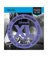 DAddario Nickel Wound, Balanced Tension Medium, 11-50 Guitar String Set - £14.36 GBP