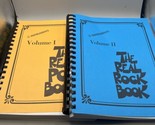The Real Rock Book -instruments Volume 1 and  Volume 2 VG - $64.34