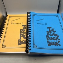 The Real Rock Book -instruments Volume 1 and  Volume 2 VG - £50.59 GBP
