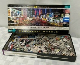 Panoramic Times Square New York 750 Piece Jigsaw Puzzle - $16.36