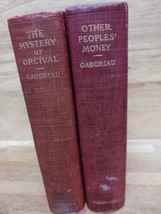 2 Mysteries by Emile Gaboriau:  The Mystery of Orcival and Other Peoples... - $24.50