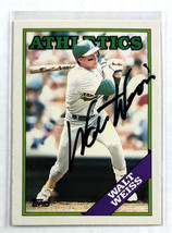 Walt Weiss 1988 Topps Traded #126T IP Auto Autograph Signed A&#39;s Athletic... - £9.90 GBP