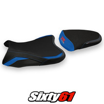 Suzuki GSXR 600 750 2008 2009 2010 Seat Cover Tappezzeria Blue Black 08 09 10 - £196.72 GBP