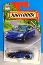 Matchbox 2018 MBX Road Trip Release #26 Porsche Panamera Mtflk Blue - £4.03 GBP