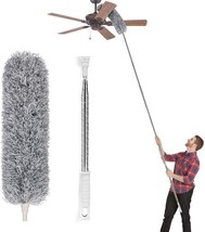 Duster with Extension Extra Long 100 inches, with Bendable Head Duster for Clean - £22.41 GBP