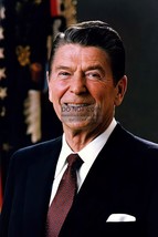 PRESIDENT RONALD REAGAN OFFICIAL PRESIDENTIAL PORTRAIT 4X6 PHOTO POSTCARD - $6.49