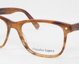 Claudio Lopez CLA1382 2 Havana Chiaro Marrone Occhiali Montatura 53-17-1... - $75.71