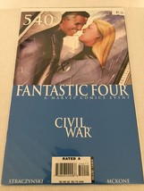 2007 Marvel Comics Fantastic Four Civil War Adi Granov Cover #540 - $9.45