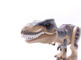 Lego Jurassic World Park Dinosaur Tyrannosaurus rex Dark Bluish Gray 75938 - £35.63 GBP