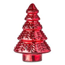Glass Christmas Tree Tabletop Decoration, Red, 7" - $330.69 MXN Glass Christmas Tree Tabletop Decoration, Red, 7" - $330.69 MXN