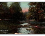 Vista IN Glenwood Park Erie Pennsylvania Pa DB Cartolina N20 - £2.38 GBP