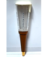 New Vintage 1998 Samuel Adams Seasonal Clear Frosty Mug Beer Tap Handle 13&quot; - £46.71 GBP
