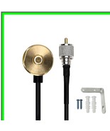NMO UHF Antenna Cable 20FT with L Bracket for CB Radio - $572.92 MXN