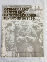 Enola Historical M  German Army Panzer and Panzer Grenadier Division 1943-1944 - $29.69