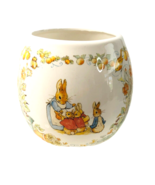 Beatrix Potter Peter Rabbit Egg Shaped Teleflora Candy Jar Flower Pot 19... - £19.48 GBP