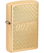 Gorgeous Brass Engraved James Bond 007 Zippo Lighter - $33.20