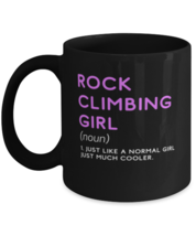 Coffee Mug Funny Rock Climbing Girl Definition  - £15.94 GBP