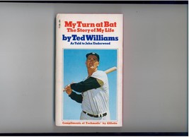 Ted Williams - MY TURN AT BAT - 1970, 1st pb - baseball - £9.59 GBP