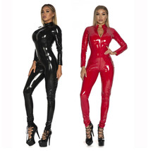 Latex Catsuit, latex bodysuit, pvc dress, black, red, latex shaper - £23.45 GBP