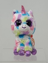 Beanie Boos Wishful 2013 6 Inch Retired Mint Condition With Tags Unicorn Plush - £12.65 GBP