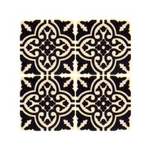 Black And White V2 Ornamental Floor Tile 2X2 Construction Minifigure Packs - $3.86