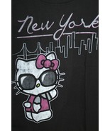 Old Navy Collectabilitees Hello Kitty New York Sanrio 2011 Black T Shirt... - £19.45 GBP