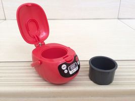 Dollhouse Miniature Red Rice Cooker. RARE Item - £14.94 GBP