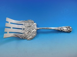 New Art by Durgin Sterling Silver Asparagus Serving Fork with Irises 10 1/4&quot; - $2,524.50