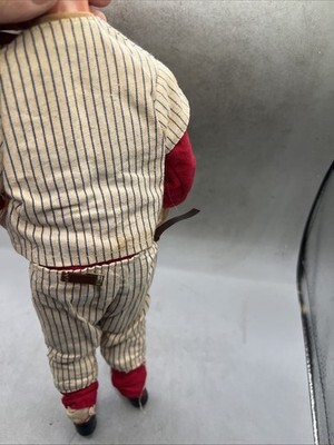 Vintage Rosko Johnny Hero Doll Action Figure 1960's RARE Yankees Baseball 13” Item image 8