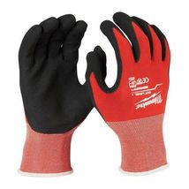 Milwaukee Cut Level 1 Nitrile Dipped Cut Resistant Gloves Red Large - $9.95