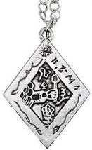 Silver-Toned Pendant Necklace by Discover Treasures - 18k Clasp, Adjustable - $54.49